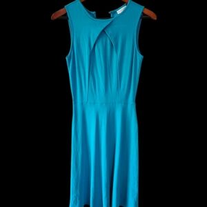 NY&CO Cotton Blue Sleeveless Dress